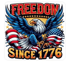 USA American Eagle Flag Sticker Decal A688
