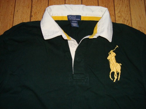 POLO RALPH LAUREN BOY'S LONGSLEEVES POLO SHIRT SIZE XL (18-20) HARDLY WORN! - Picture 3 of 10