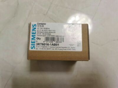 1PCS Siemens 3RT6016-1AB01 3RT60161AB01 Contactor AC24V -New Ship *UP