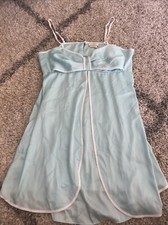 Kate Spade Big Bow Dream A Little Dream Blue Nighty Gown Large