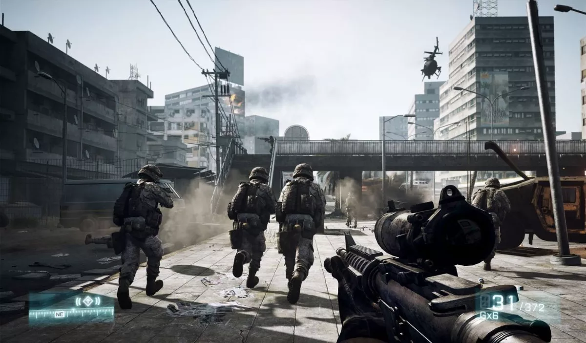 Jogo Battlefield 3 Playstation 3 Ps3 Fps Guerra Bf3 Shooter