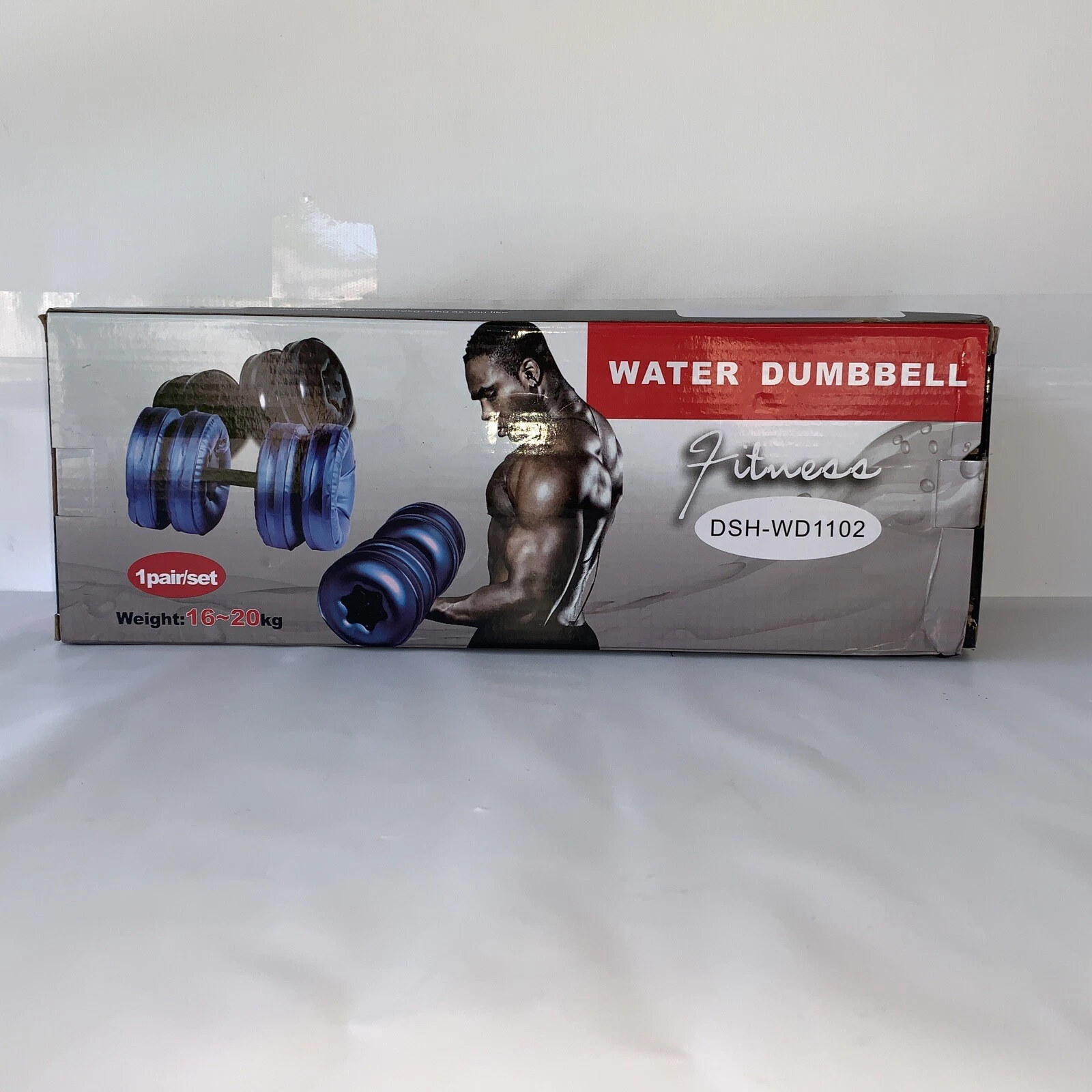 New 1 Pair-Set Water Dumbbell Weight Training Set DSH-WD1106 black , Free Shipp
