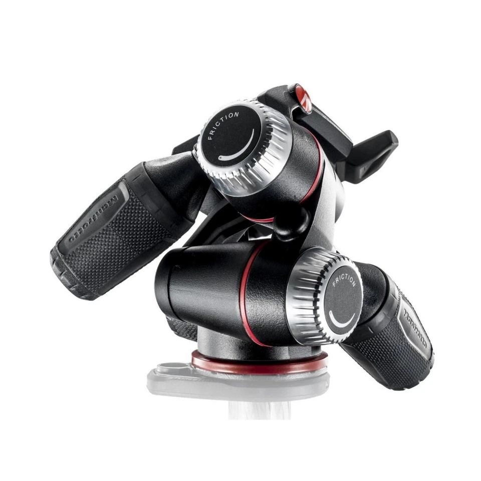 Manfrotto 3-Way Head with Retractable Levers and Friction Controls (Black) - Image 4 of 4