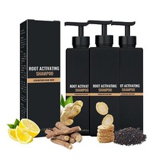 3PCS Spartan Shampoo, Spartan Root Activator Shampoo, Natural Hair Shampoo NEW