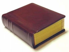 Professional 4x6 burgundy Wedding Album - 20 photos    (Engraving Available)