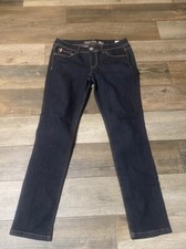 US POLO ASSN Ladies Jeans Dark Blue Denim Jeans Style - KATE SKINNY  Size 9/10