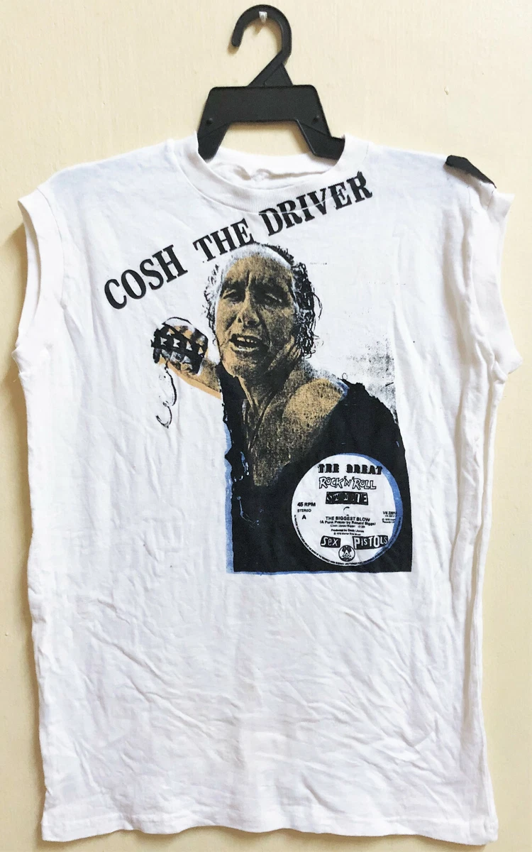 AUTHENTIC VINTAGE 70s SEDITIONARIES COSH THE DRIVER T-SHIRT