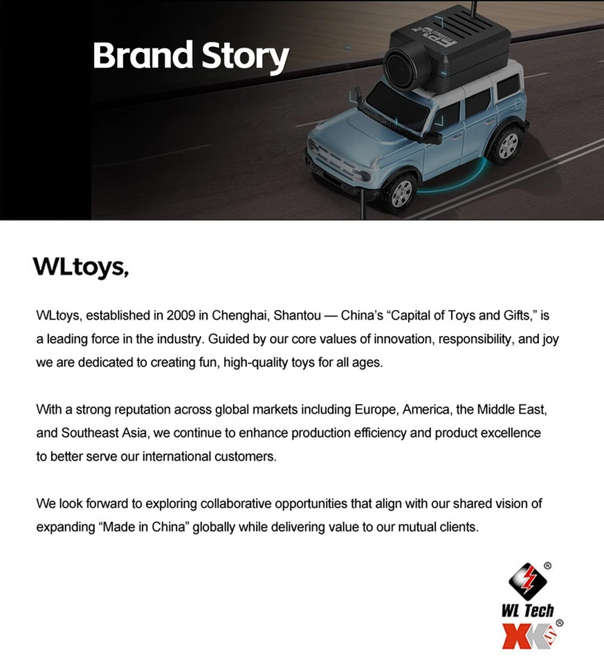 WLtoys FPV RC Car 1:64 Mini RC Racing Car 120° Wide Angle Camera 2.4G 720P - Image 4 of 4