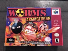 Worms Armageddon - Nintendo 64 (N64) - CIB - Authentic, Tested, Great Condition