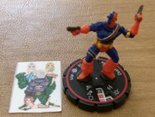  HeroClix DC COSMIC JUSTICE Deathstroke - Veteran 075 