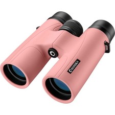Barska 10x42 Crush Weather Resistant Roof Prism Binoculars,5.8 Deg AOV,Pink