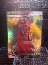 2024 Panini Prizm WNBA - Fractal Tina Charles #15 Green Prizm