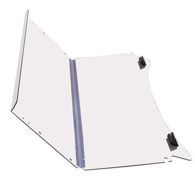 Ecotric Clear Windshield Compatible 2004-Up Club Car Precedent Models Gas Or
