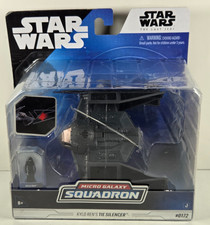 Star Wars Micro Galaxy Squadron Kylo Ren's Tie Silencer Series 8 0172