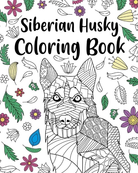 Siberian Husky Coloring Book | Paperland | Taschenbuch | Kartoniert / Broschiert-image