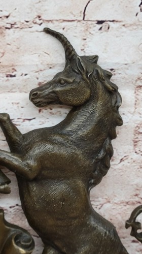 Hot Cast Signed Original French Artist Jean Patoue Royal Crest Sculpture Figure - Picture 7 of 10