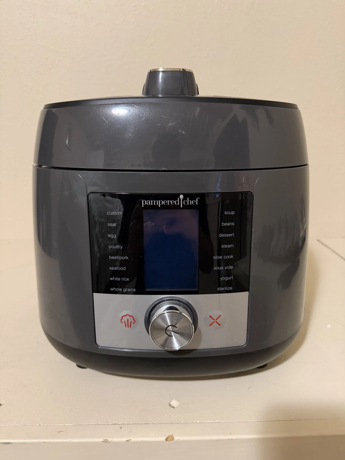 Pampered Chef Multi-Function Electric Pressure Cooker w/ Inner Pot
