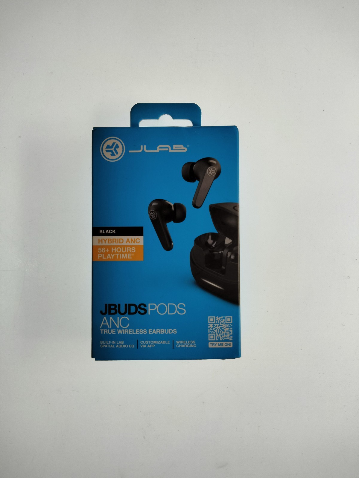 JLab - Jbuds Pods ANC True Wireless Earbuds - Black