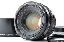 Canon EF 50mm f1.4 USM [MINT] Standard AF MF Prime Lens EOS w/ Hood Filter