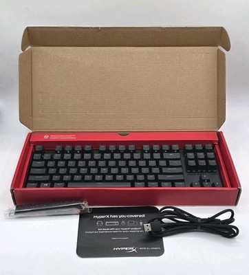 HyperX Alloy Origins Core PBT Mechanical Gaming Keyboard TKL Red Switch CIB