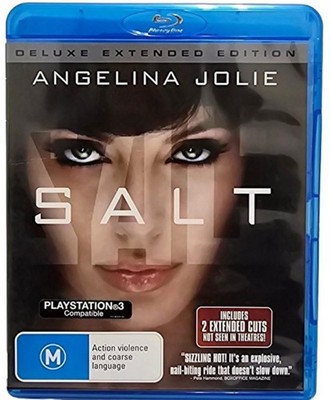 Salt Blu-ray 2010 Deluxe Extended Edition Region A B C Brand New Sealed
