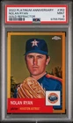 2022 Topps Chrome Platinum /50 Nolan Ryan True Gold Refractor PSA 9