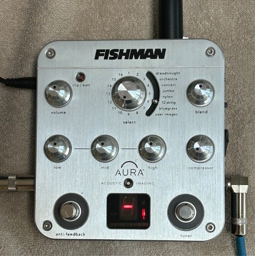 Fishman Aura Spectrum DI Imaging Pedal - works perfectly