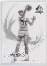 2010-11 SP Authentic Bill Walton #3 HOF 0ae