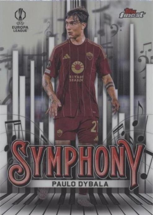 2018-19 Topps Finest UCL Paulo Dybala #38 | eBay