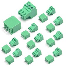10 PCS 3 Pin 2.54 mm Pitch PCB Screw Terminal Block Connector Phoenix 2816AWG