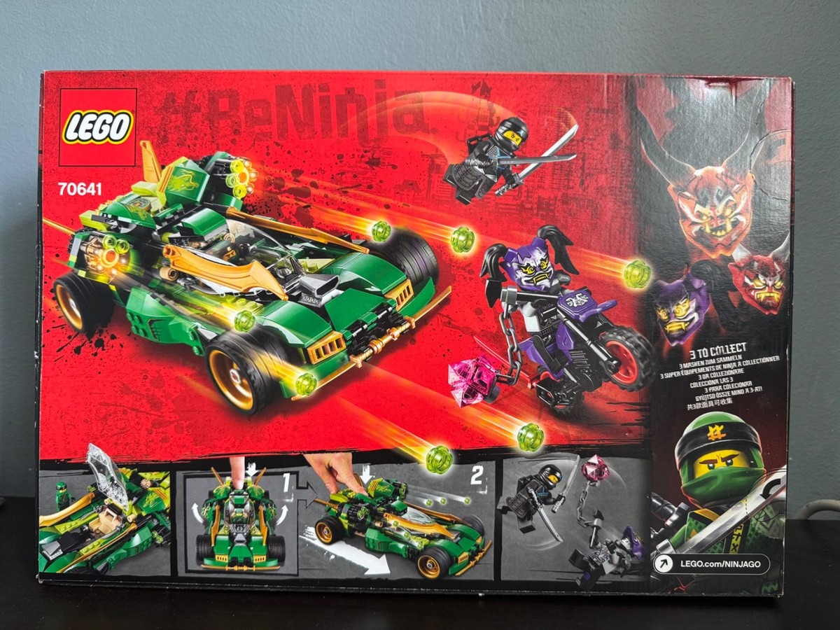 LEGO NINJAGO Ninja Nightcrawler 70641 Brand NEW Sealed