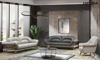Luxus Garnitur Set Sofagarnitur 3+3+1 Sitzer Klassisch Sofas Sessel Stoff 3Tlg.