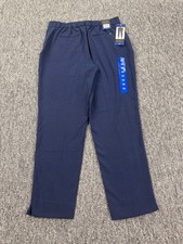 Banana Republic Pants Women 10 Navy Blue Tapered Pull On Stretch High Rise NWT