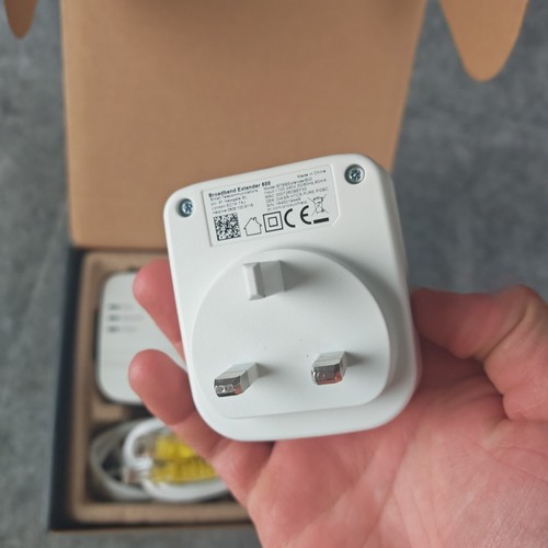 2 x BT Broadband Extender 600 wired AV600 Powerline Adapters + 2 x Ethernet - Afbeelding 10 van 10