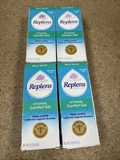 4 Pk: Replens Moisturizer External Vaginal Dryness Comfort Gel 1.5oz (1270 R3P7)