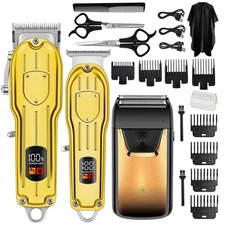 3 in1/1pc Hair Cutting Grooming Kit Professional Hair Clippers and Shaver Set Co