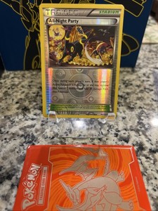 2016 Pokemon ALL-NIGHT PARTY Breakpoint REVERSE HOLO Umbreon XY Card 96/122