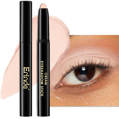Waterproof Cream Eyeshadow Stick, Light Beige Nude Matte Eye Shadow Sticks, Crea