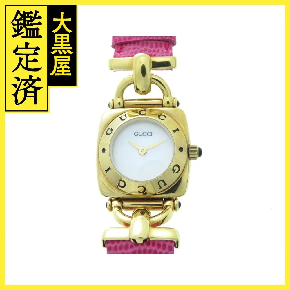 Gucci 6300L Qz Gp cadran blanc 434 2148103668883 occasion
