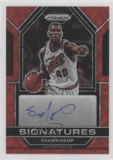 2022-23 Panini Prizm Signatures Choice Prizm Shawn Kemp #SIG-SKE Auto 1n4f