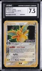 2005 POKEMON EX SERIES REVERSE HOLO #3/113 DRAGONITE [DELTA SPECIES] CGC 7.5