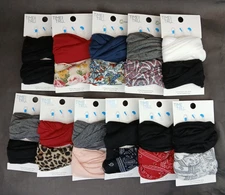 Time And Tru Head Wrap 2 Pack Multi Wear Hair Face Infinity Band Scarf "Choose"