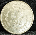 1878 CC Morgan Dollar AU++ in Grade White Coin Full Feathers — photo 2