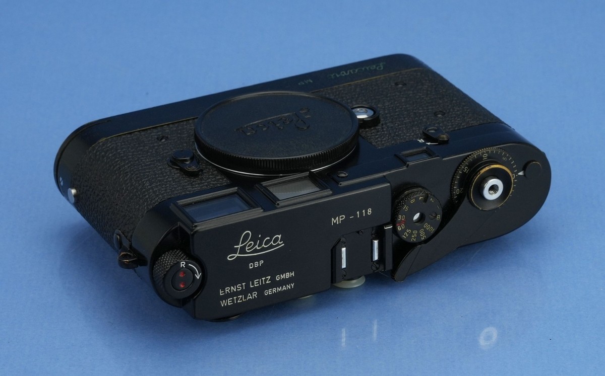 LEICA LEITZ MP-118 ORIGINAL 1957 BLACK PAINT IMOOP RANGEFINDER