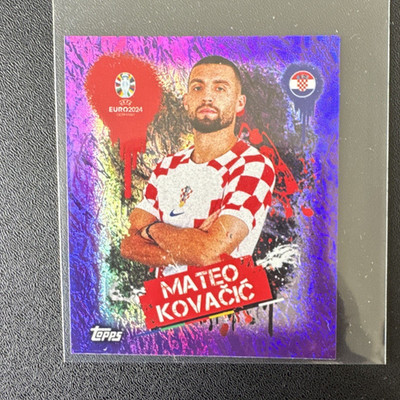 Topps UEFA EURO 2024 Germany Sticker CRO 3 Mateo Kovacic Kroatien Fußball
