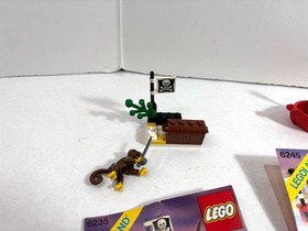 LEGO Pirates I:  Broadside Brig 6259 (1991) + Harbor Sentry 6245 + Treasure 6235