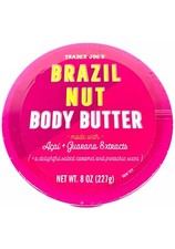 Trader Joe s Brazil Nut Body Butter 8oz Moisturizing Cream NEW