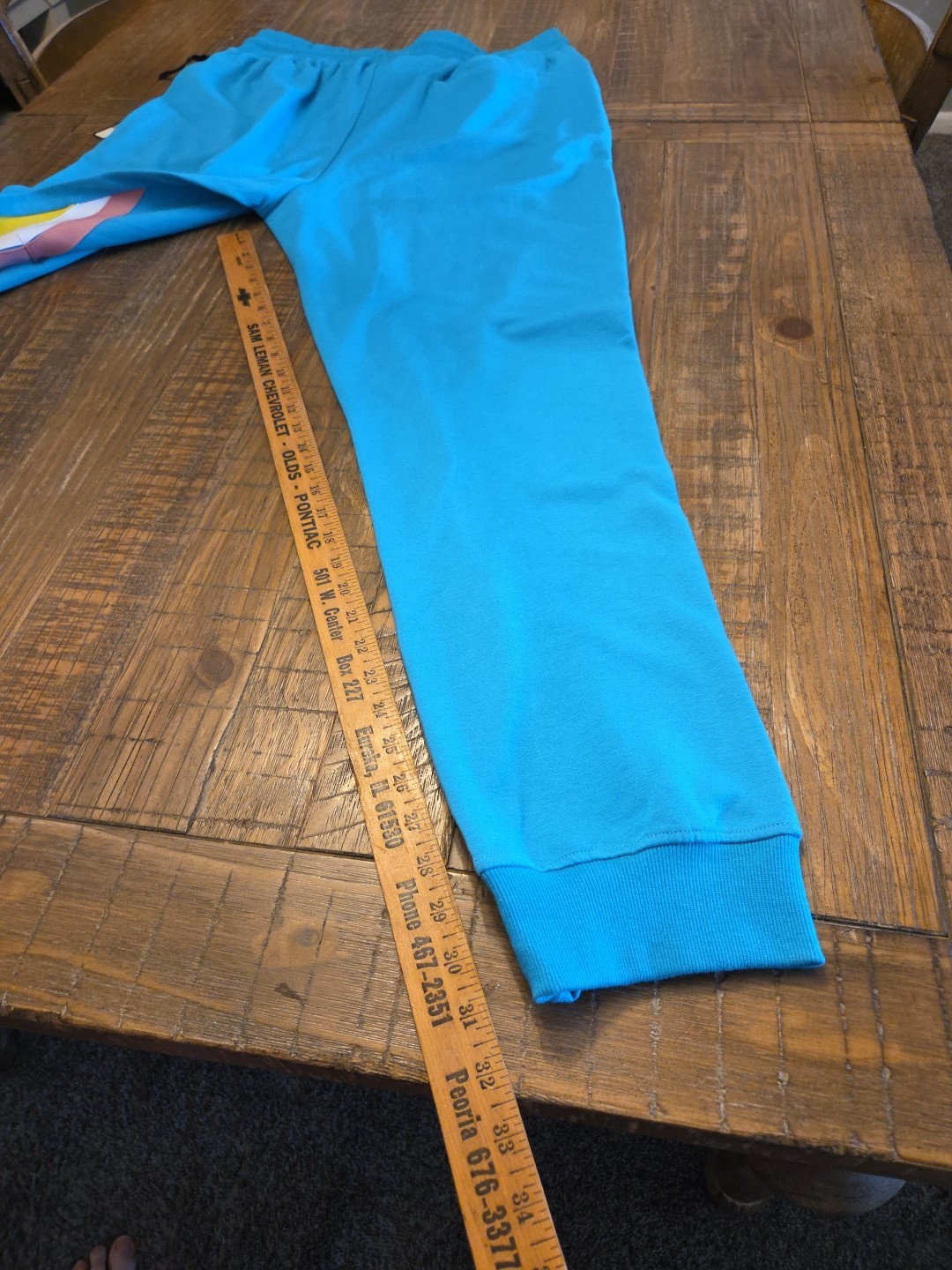 civilized bear Mula sweatpants size 3XL Light Blue