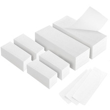 600-Count Non Woven Wax Strips, 2 Size Body and Facial Epilating Wax Strips Pape