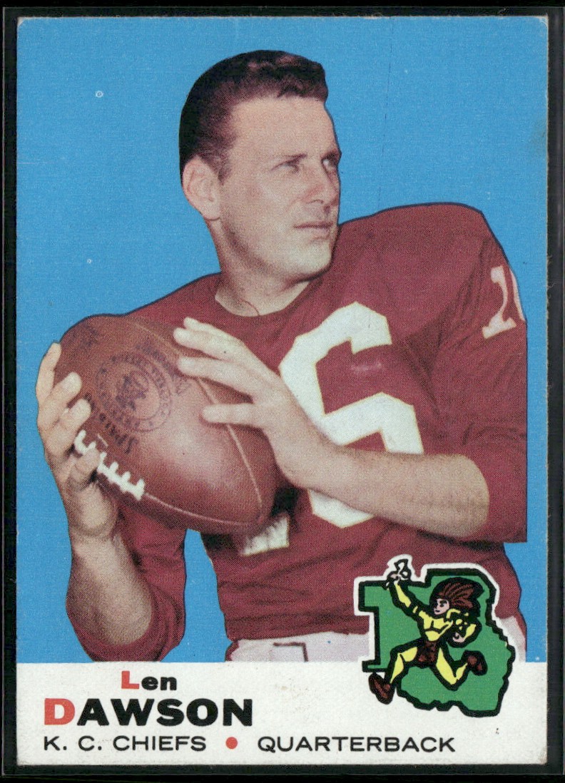 Len Dawson 1969 Topps #20 Kansas City Chiefs